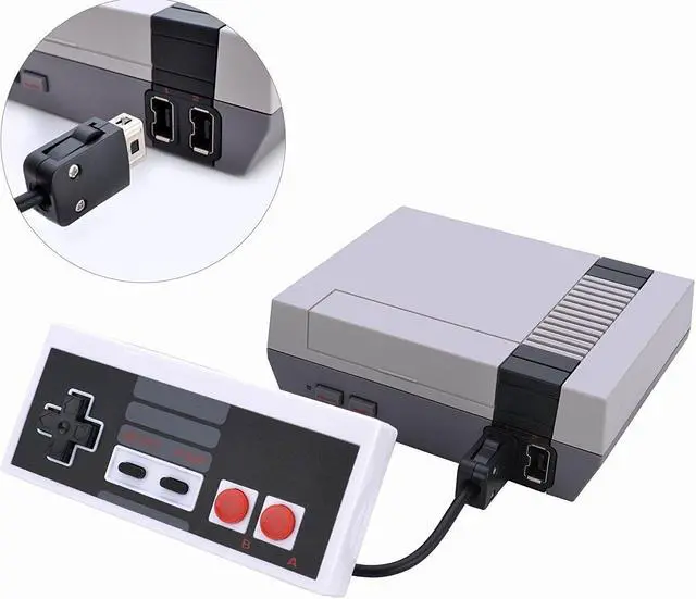 Alt view image 5 of 7 - OSTENT 6 Feet Wired Controller Gamepad for Nintendo NES Mini Classic Edition Famicom Mini Console