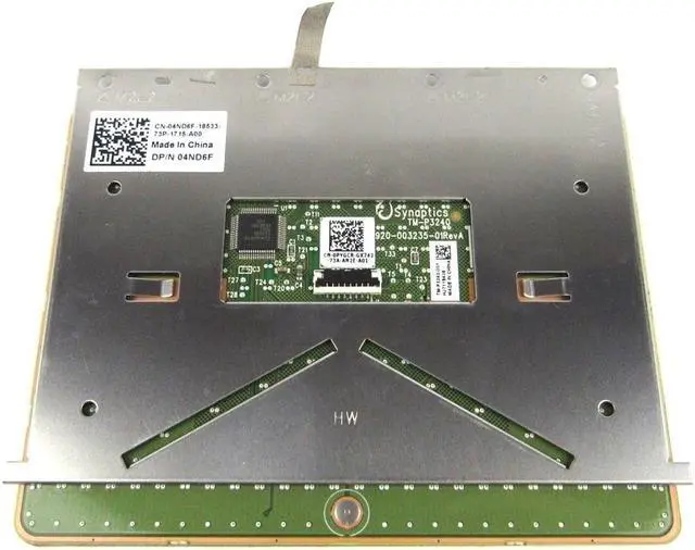 Alt view image 5 of 8 - Dell OEM Inspiron 5568 5567 5565 7579 7569 Touchpad Sensor Module PYGCR 4ND6F