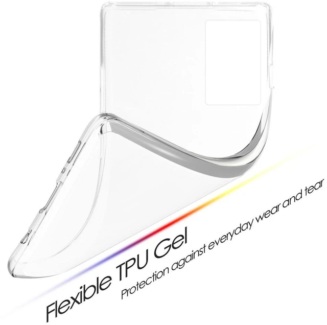 Alt view image 2 of 4 - Transparent Clear Flex Gel TPU Skin Case Slim Cover for Galaxy Note 20 Ultra