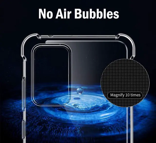 Alt view image 4 of 7 - Clear Transparent Anti-Shock Case Slim Cover for Samsung Galaxy A52 5G Phone