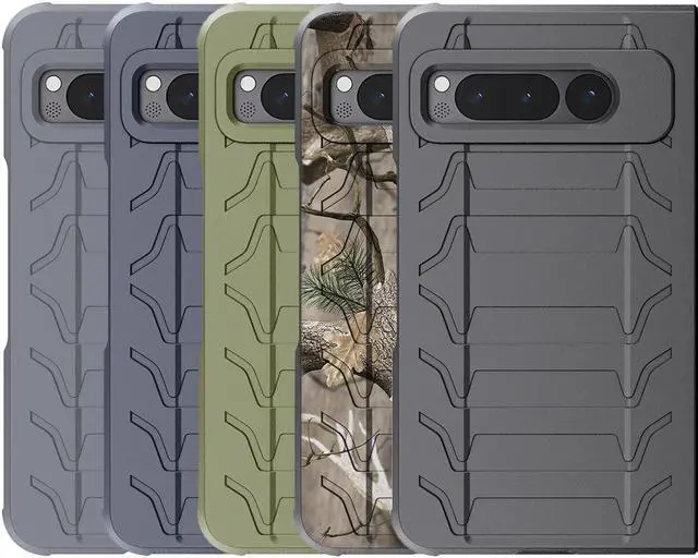 Alt view image 7 of 7 - Case for Google Pixel Fold Phone, Special Ops Tactical Cover - Outdoor Camo Tree