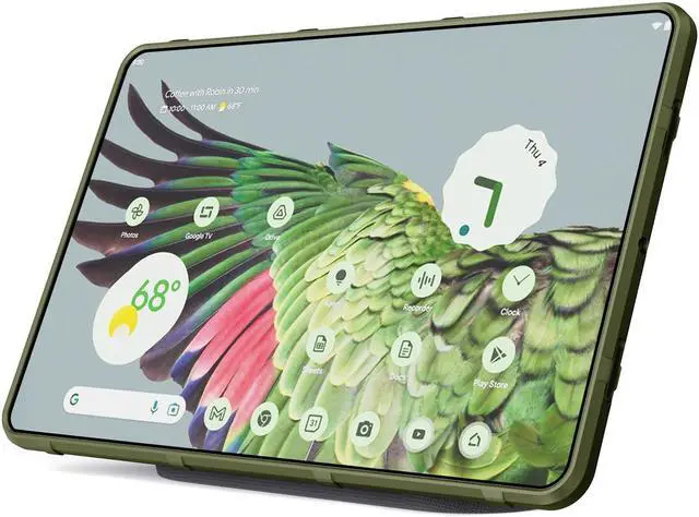Alt view image 6 of 7 - Special Ops Rugged Shield Case for Google Pixel Tablet (2023) - Floral Aesthetic