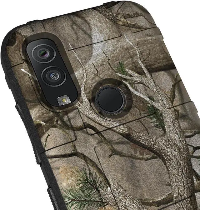Alt view image 5 of 7 - Outdoor Camo Tree Real Woods Rugged Shield Case Cover for Kyocera DuraSport 5G