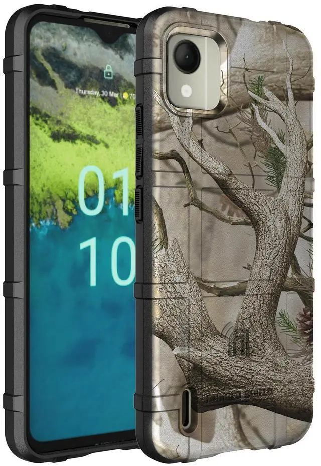 Main image of Special Ops Tactical Rugged Shield Case for Nokia C110 Phone - Outdoor Camo