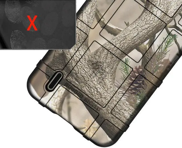 Alt view image 6 of 7 - Special Ops Tactical Rugged Shield Case for Nokia C110 Phone - Outdoor Camo