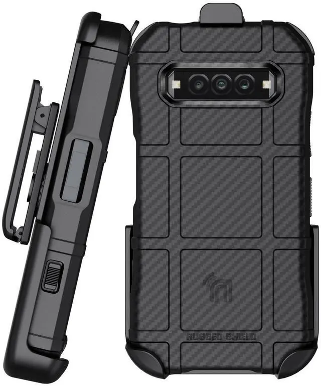 Main image of Special Ops Rugged Case and Belt Clip for Kyocera DuraForce Pro 3 - Carbon Fiber