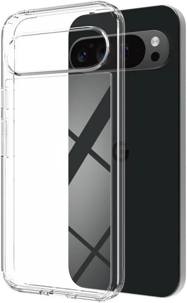 Main image of AquaFlex Anti-Shock Clear Case Slim Cover for Google Pixel 9 (and Pixel 9 Pro)