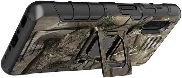 Alt view image 4 of 7 - Outdoor Camo Tree Real Woods Case Cover for Samsung Galaxy XCover Pro (SM-G715)