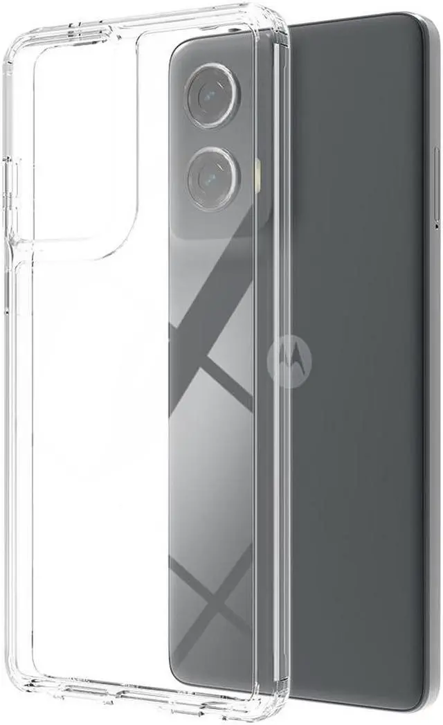 Alt view image 2 of 6 - AquaFlex Anti-Shock Clear Case Slim Cover for Motorola Moto G Stylus 5G (2024)