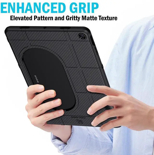 Alt view image 3 of 7 - Special Ops Rugged Shield Case for Google Pixel Tablet (2023) - Carbon Fiber