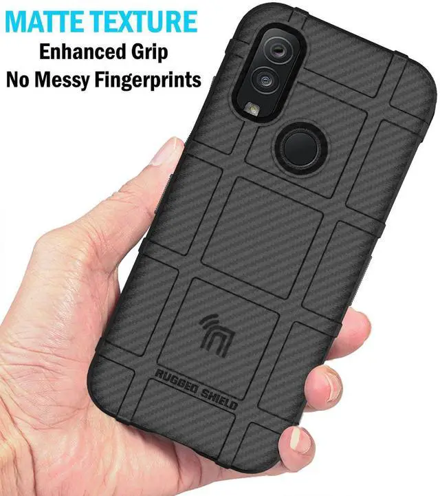 Alt view image 3 of 7 - Special Ops Tactical Rugged Case for Kyocera DuraSport 5G UW - Carbon Fiber