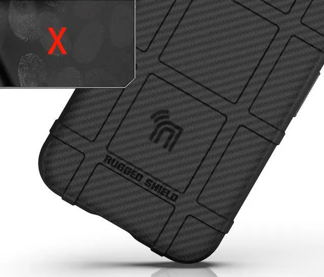 Alt view image 6 of 7 - Special Ops Tactical Rugged Case for Kyocera DuraSport 5G UW - Carbon Fiber