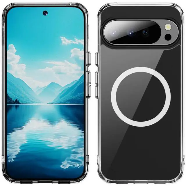 Alt view image 2 of 7 - Clear Acrylic Phone Case for Pixel 10 / Pixel 10 Pro - Compatible with MagSafe