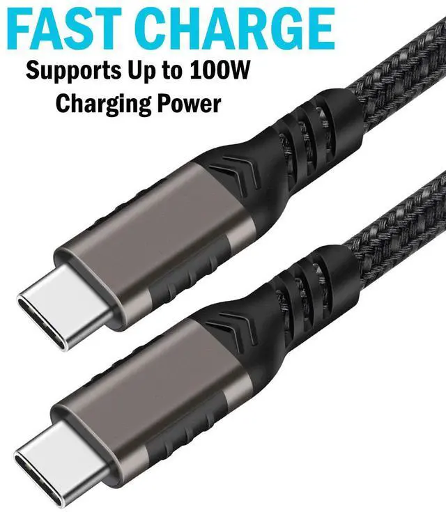 Alt view image 2 of 7 - USB-C / TYPE-C Rugged Braided Charge/Sync Cable for Phone - 1 Meter (3.2 feet)