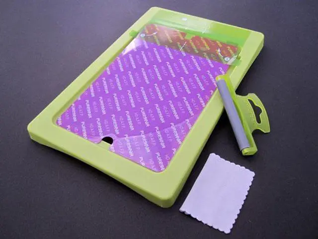 Alt view image 5 of 6 - PUREGEAR PURETEK SCREEN PROTECTOR ANTI-FINGERPRINT FOR APPLE iPAD MINI 5 (2019)