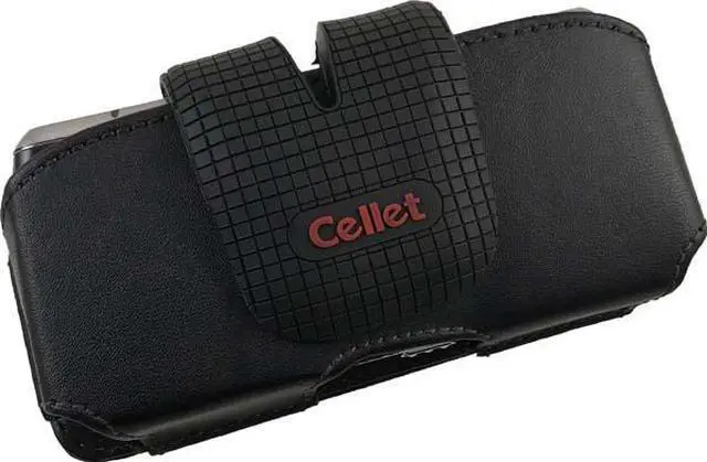 Main image of CELLET BLACK POUCH CASE WITH BELT CLIP FOR LG RUMOR LX260 PEARL 8100 8120 8130