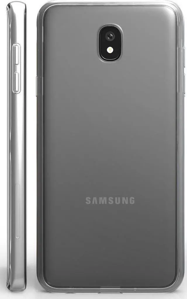 Alt view image 2 of 6 - Clear Screen Guard Full Body Wrap Case Cover for Galaxy J7 Star/Refine/Aero 2018