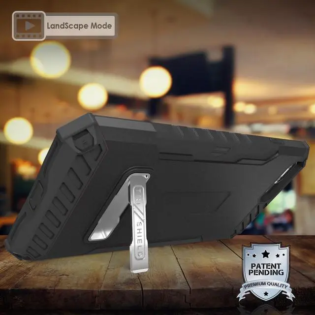 Alt view image 4 of 7 - BLACK TRI-SHIELD RUGGED CASE + BELT CLIP HOLSTER STRAP STAND FOR iPHONE 7/8 PLUS