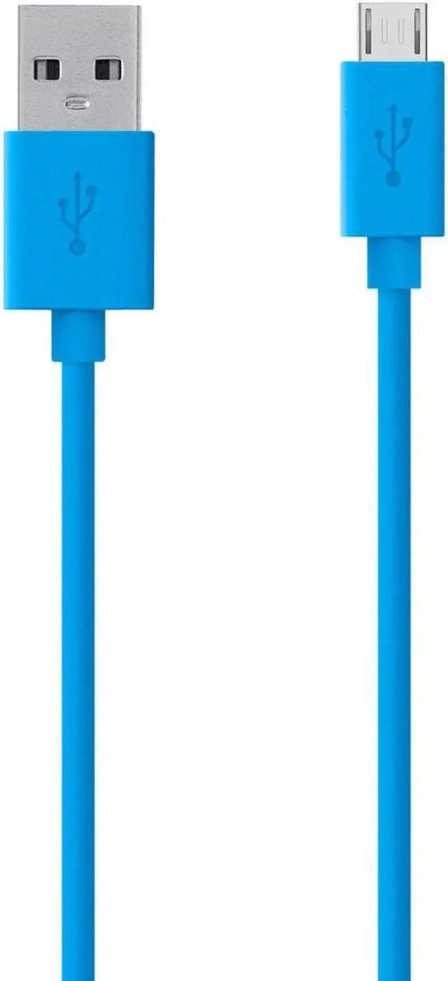 Alt view image 2 of 3 - ORIGINAL OEM T-MOBILE 4-FOOT BLUE USB CHARGE/SYNC CABLE FOR MICRO USB PHONES