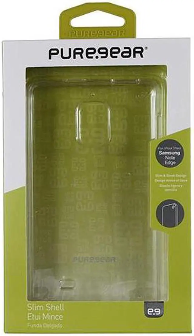 Alt view image 10 of 10 - PUREGEAR SLIM SHELL CLEAR CASE COVER FOR SAMSUNG GALAXY NOTE EDGE SM-N915