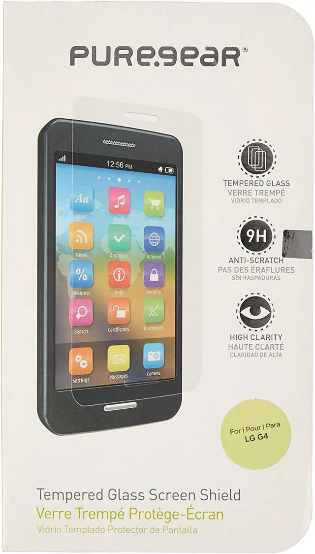 Alt view image 5 of 5 - PureGear Tempered Glass - LG G4