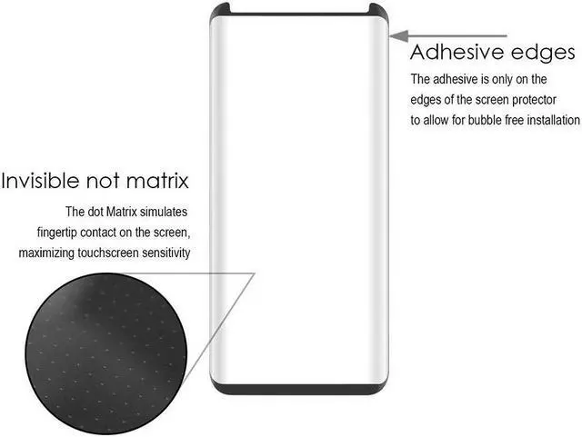 Alt view image 3 of 7 - FULL SIZE HARD TEMPERED GLASS SCREEN PROTECTOR SAVER FOR SAMSUNG GALAXY S9 PLUS
