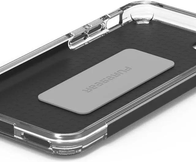 Alt view image 4 of 8 - PureGear DualTek Pro Matte Black Case Cover for Apple iPhone SE 2020