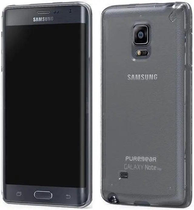 Alt view image 3 of 10 - PUREGEAR SLIM SHELL CLEAR CASE COVER FOR SAMSUNG GALAXY NOTE EDGE SM-N915