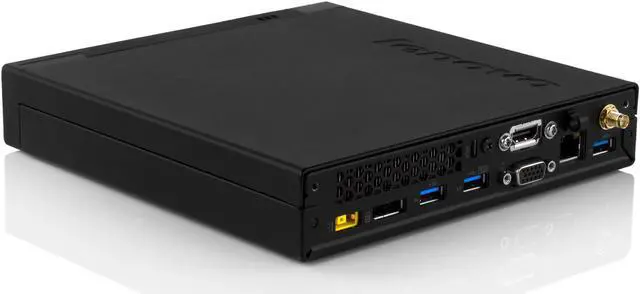 Alt view image 5 of 12 - Lenovo ThinkCentre M93p Tiny Desktop, Intel Dual-Core i5-4570T Upto 3.6GHz, 8GB RAM, 128GB SSD, DisplayPort, HDMI, VGA, LAN, Wi-Fi, Windows 10 Pro