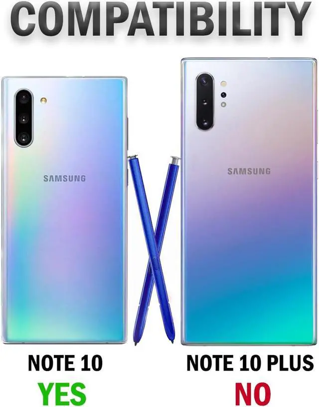Alt view image 7 of 7 - Black Case Kickstand Cover + Belt Clip Holster Holder for Samsung Galaxy Note 10