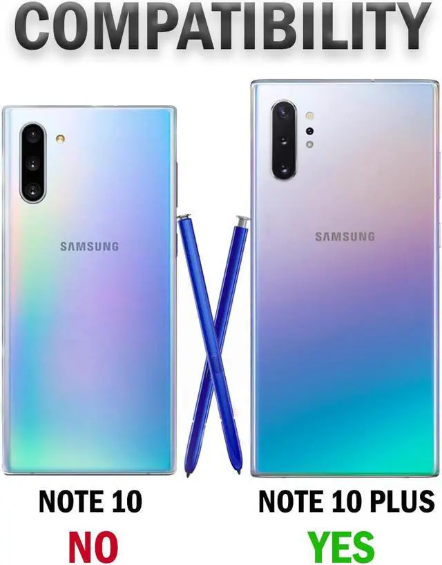 Alt view image 7 of 7 - Brown Rugged Tri-Shield Case Cover Kickstand Wrist Strap for Galaxy Note 10 Plus