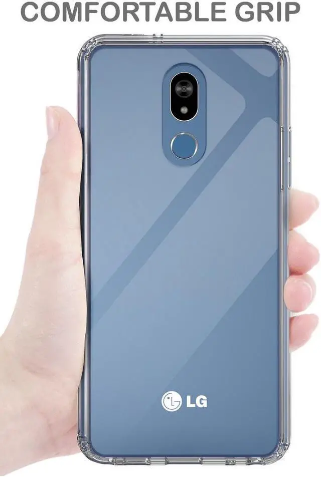 Alt view image 6 of 6 - AquaFlex Transparent TPU Anti-Shock Clear Case Slim Cover for LG Stylo 5