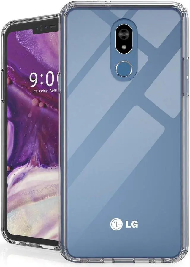 Main image of AquaFlex Transparent TPU Anti-Shock Clear Case Slim Cover for LG Stylo 5