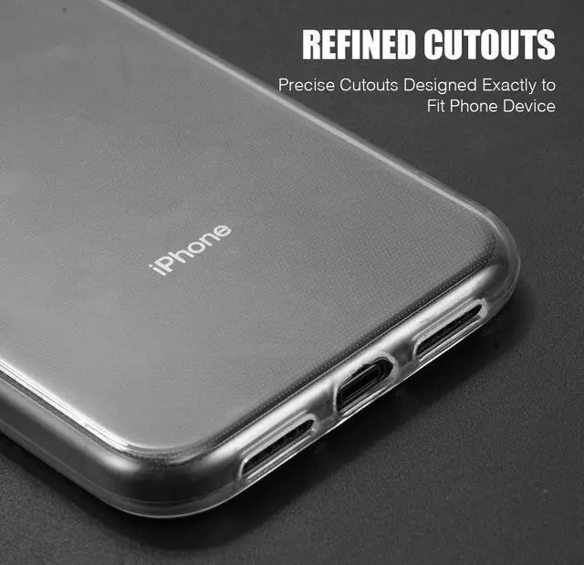 Alt view image 5 of 7 - Transparent Clear Flex Gel TPU Skin Case Slim Cover for Apple iPhone 11