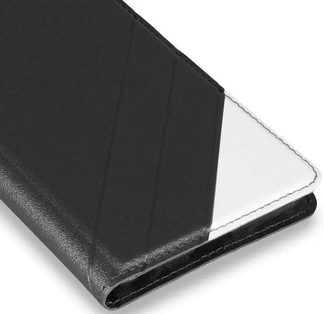 Alt view image 6 of 6 - Black Wallet Case ID Card Slot Wrist Strap Lanyard for LG Velvet Phone LM-G900M
