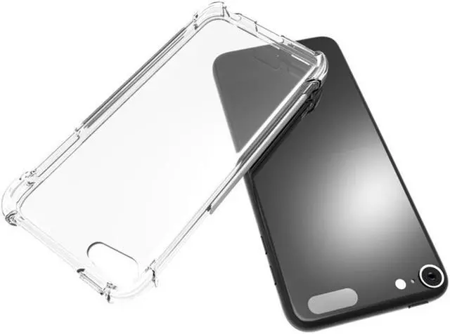 Alt view image 5 of 7 - Clear Anti-Shock Transparent Case Slim Cover for Apple iPod Touch 7 6 5