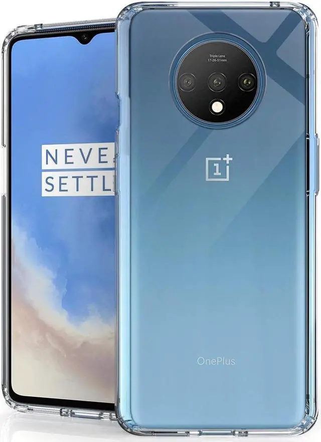 Main image of AquaFlex Transparent TPU Anti-Shock Clear Case Slim Cover for OnePlus 7T