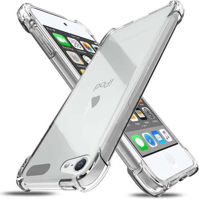 Main image of Clear Anti-Shock Transparent Case Slim Cover for Apple iPod Touch 7 6 5