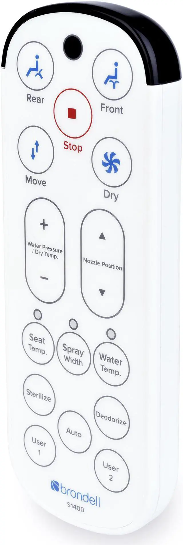 Alt view image 5 of 20 - Swash 1400 Luxury Bidet Toilet Seat-Elongated, White