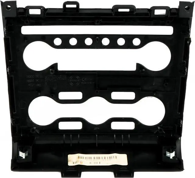 Alt view image 4 of 4 - 2013-2017 Nissan Pathfinder Radio CD MP3 Climate Control Face Plate 68260-3KA0B