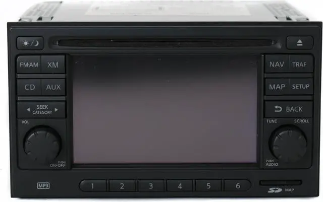 Main image of 2013-2015 Nissan Rogue AM FM Radio 6 Disc w/ SD Memory Card 259151VK0D