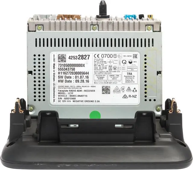 Alt view image 5 of 5 - 2017 Chevrolet Cruze Malibu Sonic Trax AM FM Radio w Display Screen 42532827