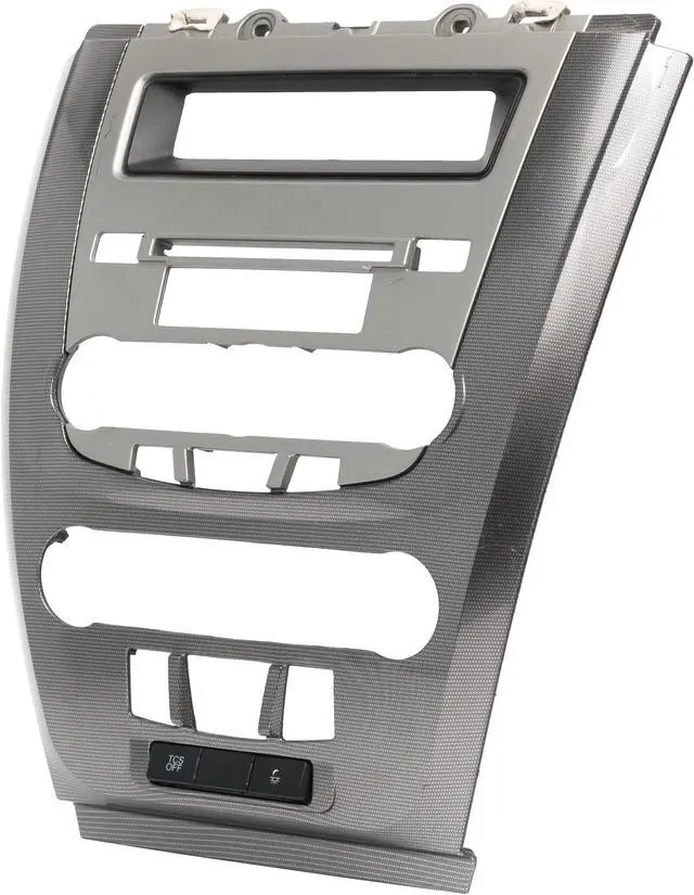 Alt view image 2 of 4 - 2010-2012 Ford Fusion Radio Climate Dash Mounted Trim Bezel Model Number FJGSA