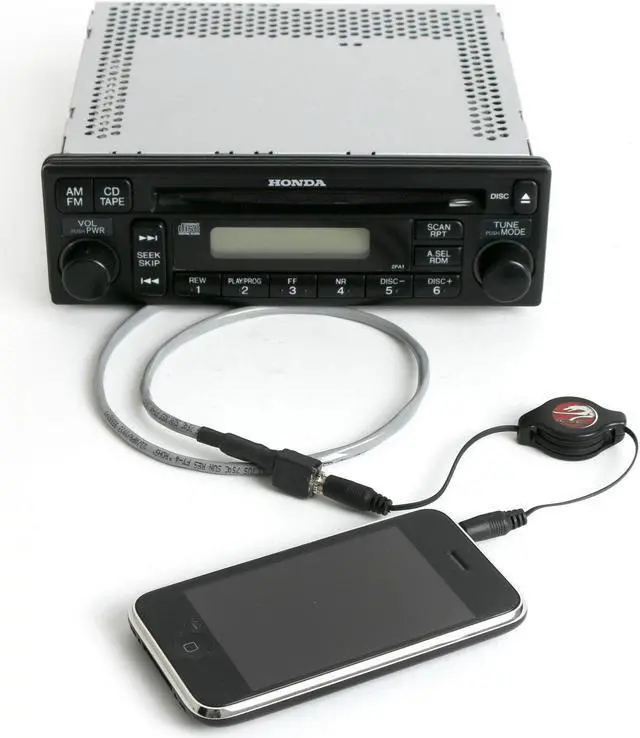 Main image of Honda Accord 01-02 Radio AM FM CD Aux Input w Code 39100-S84-A410-M1 2PA1