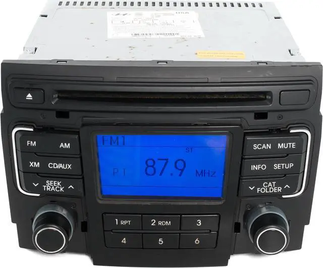 Main image of 2011 Hyundai Sonata AM FM Single Disc CD mp3 Radio w Satellite 96180-3Q001