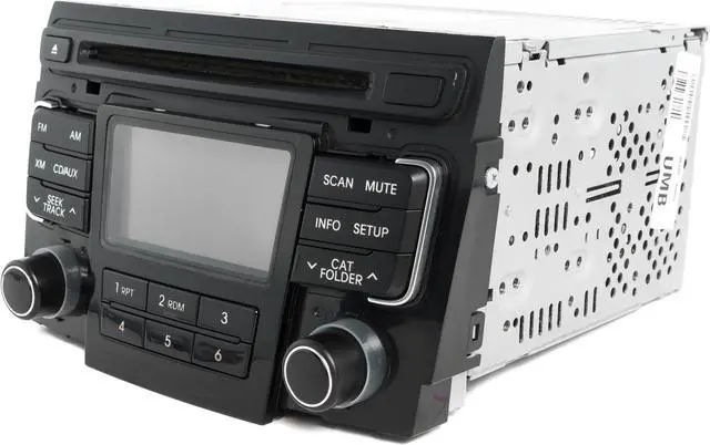 Alt view image 3 of 6 - 2011 Hyundai Sonata AM FM Single Disc CD mp3 Radio w Satellite 96180-3Q001