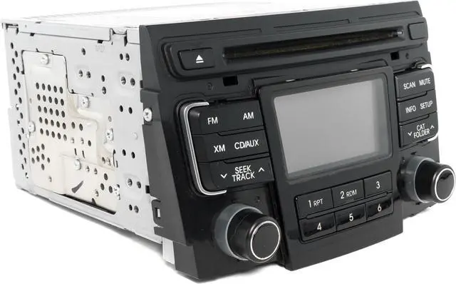 Alt view image 4 of 6 - 2011 Hyundai Sonata AM FM Single Disc CD mp3 Radio w Satellite 96180-3Q001