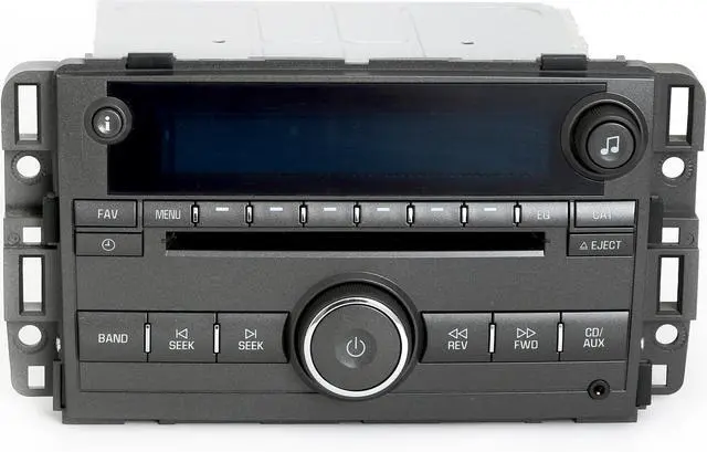 Main image of Buick Lucerne 2009-2010 Charcoal AM FM MP3 CD Player w Aux Input 25992378