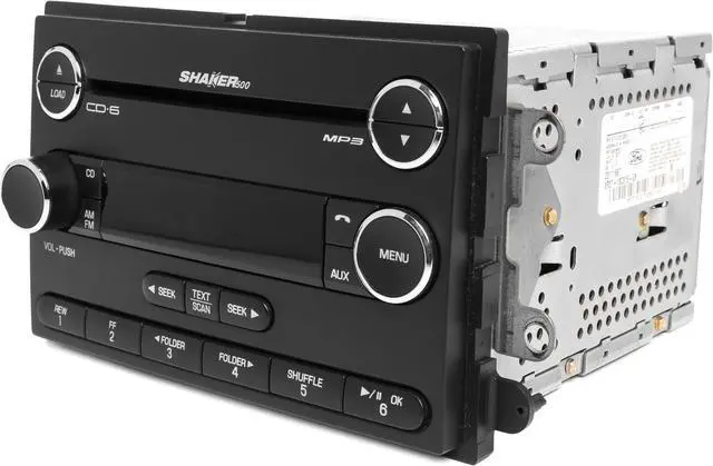 Alt view image 3 of 6 - 2008 Ford Mustang AM FM Radio MP3 6 Disc Shaker 500w Sirius Ready 8R3T-18C815-GB