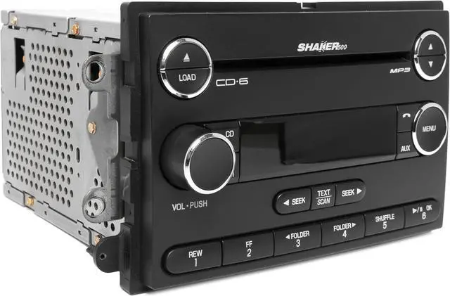Alt view image 4 of 6 - 2008 Ford Mustang AM FM Radio MP3 6 Disc Shaker 500w Sirius Ready 8R3T-18C815-GB